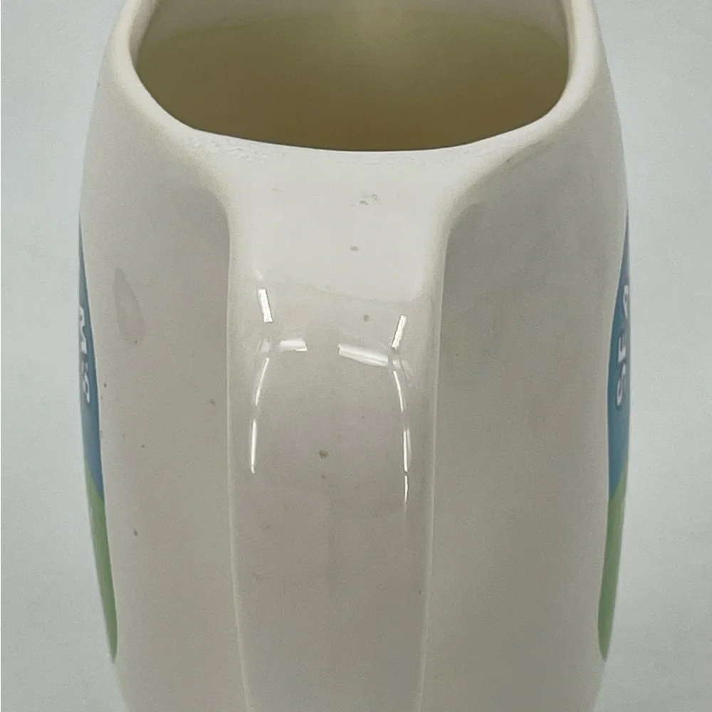 Seagram’s Gin “The Perfect Martini”‎ Gin Ceramic White Bar Pitcher Vintage